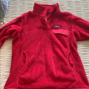 Patagonia pullover fuchsia